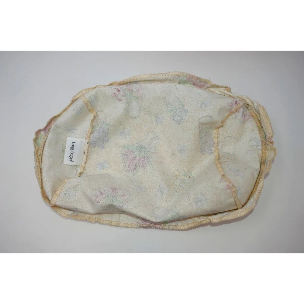 Longaberger 2000 Mother's Day Early Blossoms Basket, Liner & Protector